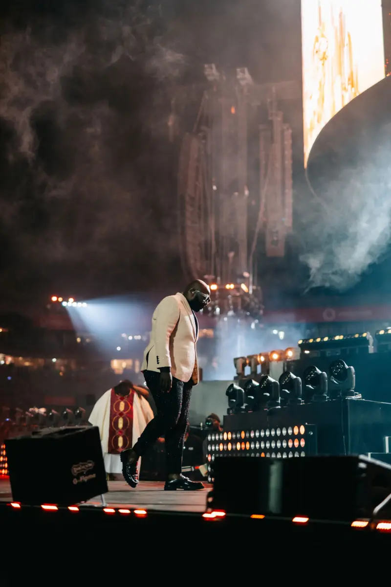 Live performance on stage